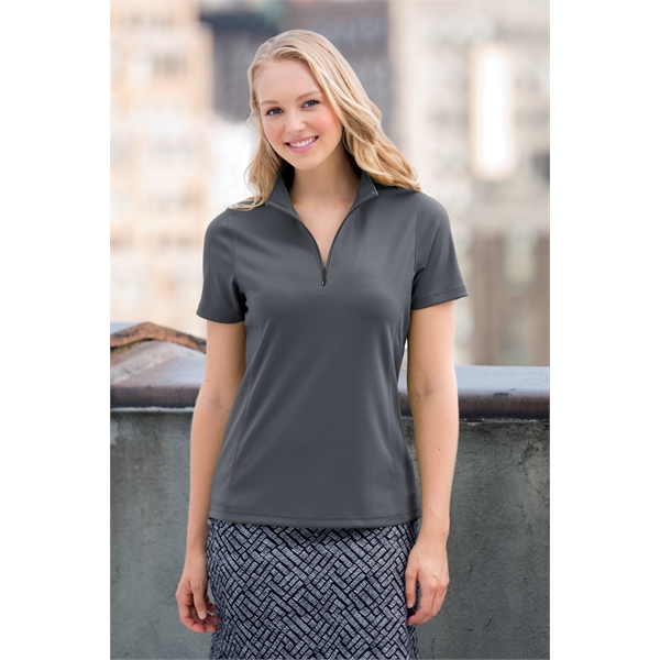 Women's Vansport Micro-Waffle Mesh Polo - Women's Vansport Micro-Waffle Mesh Polo - Image 5 of 65