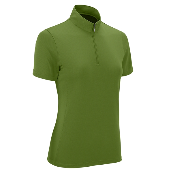 Women's Vansport Micro-Waffle Mesh Polo - Women's Vansport Micro-Waffle Mesh Polo - Image 3 of 65