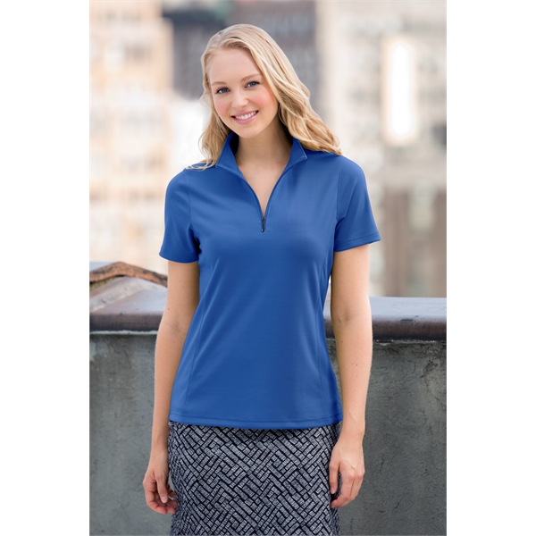 Women's Vansport Micro-Waffle Mesh Polo - Women's Vansport Micro-Waffle Mesh Polo - Image 19 of 65