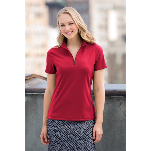 Women's Vansport Micro-Waffle Mesh Polo - Women's Vansport Micro-Waffle Mesh Polo - Image 15 of 65