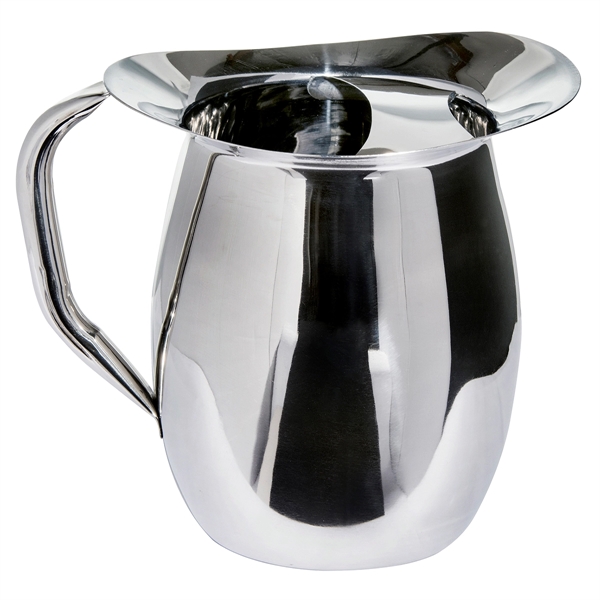 Bell Pitcher with Ice Guard, 2 qt., 8 oz. Rim-Full - Bell Pitcher with Ice Guard, 2 qt., 8 oz. Rim-Full - Image 1 of 1