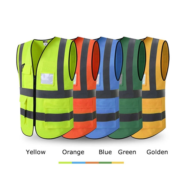 Reflective Vest Safety Workwear - Reflective Vest Safety Workwear - Image 0 of 2