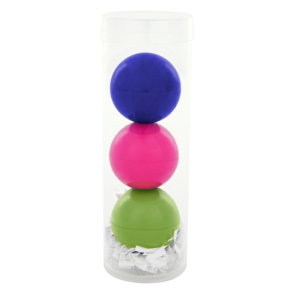 3-Piece Lip Moisturizer Ball Tube Gift Set - 3-Piece Lip Moisturizer Ball Tube Gift Set - Image 2 of 4
