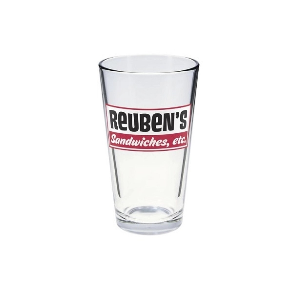 16 oz Pint Glass - 16 oz Pint Glass - Image 1 of 3