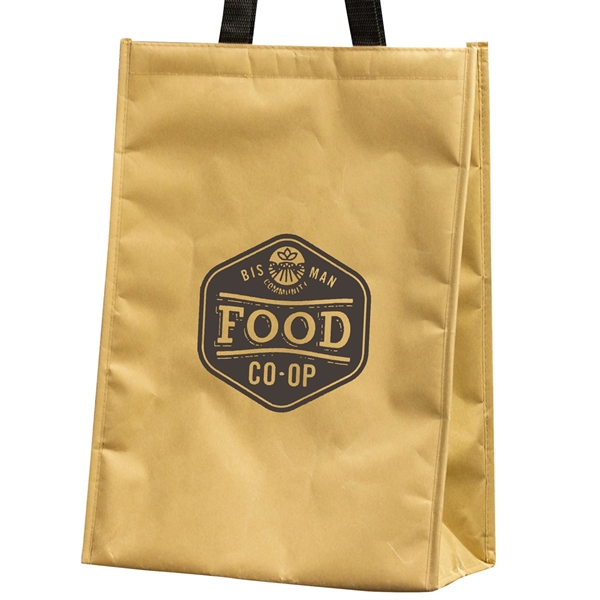 Kraft Insulated Grocery Tote Bag - Kraft Insulated Grocery Tote Bag - Image 2 of 4