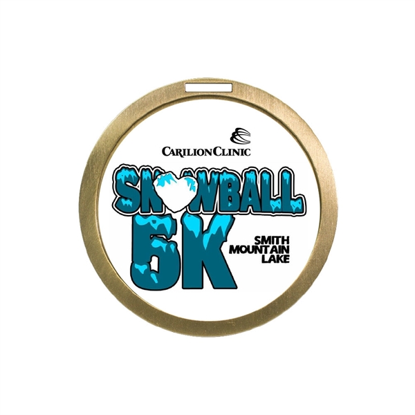 Vibraprint® Round Bag Tag - Vibraprint® Round Bag Tag - Image 1 of 1