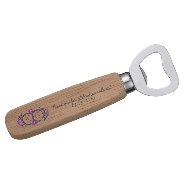 Classic Wood Bottle Opener - Classic Wood Bottle Opener - Image 0 of 0