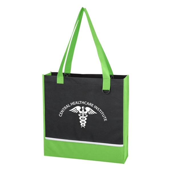 Non-Woven Accent Tote Bag - Non-Woven Accent Tote Bag - Image 9 of 13