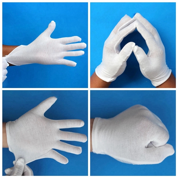 Disosable White Work Glove - Disosable White Work Glove - Image 3 of 6