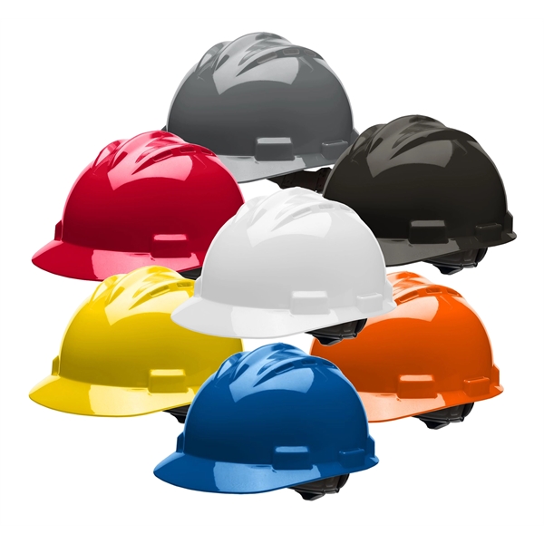 Vented cap-style hard hat with ratchet suspension - Vented cap-style hard hat with ratchet suspension - Image 0 of 0