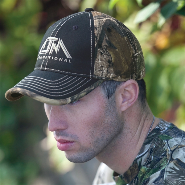 Six Panel Realtree XTRA® Camouflage Cap - Six Panel Realtree XTRA® Camouflage Cap - Image 3 of 5
