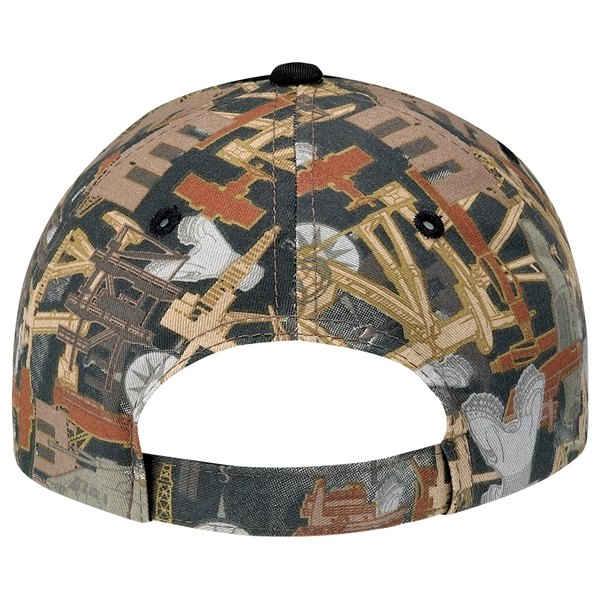 Six Panel (Trim) Oilfield® Camouflage Cap - Six Panel (Trim) Oilfield® Camouflage Cap - Image 3 of 8