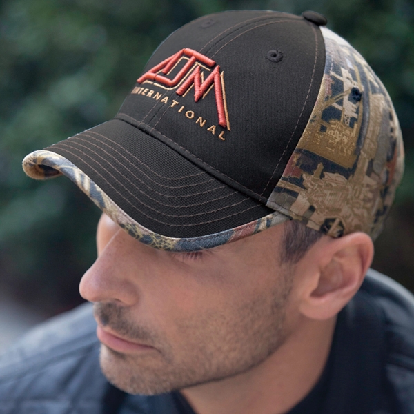 Six Panel (Trim) Oilfield® Camouflage Cap - Six Panel (Trim) Oilfield® Camouflage Cap - Image 4 of 8