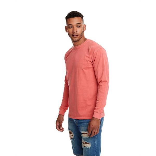 Next Level Apparel Adult Inspired Dye Long-Sleeve Crew wi... - Next Level Apparel Adult Inspired Dye Long-Sleeve Crew wi... - Image 10 of 23