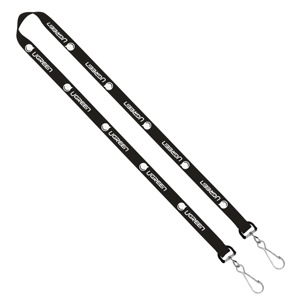 Import Rush 5/8" Polyester Sewn 2-Ended Lanyard