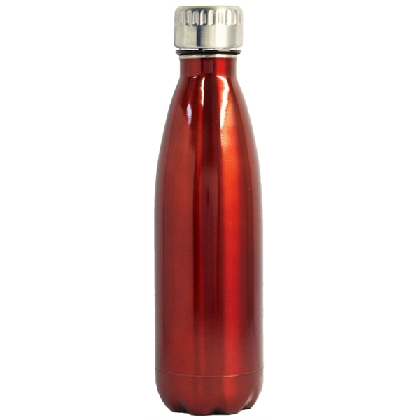 Stainless Steel Vacuum Insulated Sports Bottle, 16 Oz - Stainless Steel Vacuum Insulated Sports Bottle, 16 Oz - Image 3 of 8