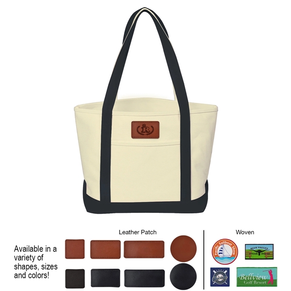 Medium Starboard Cotton Canvas Tote Bag - Medium Starboard Cotton Canvas Tote Bag - Image 6 of 36