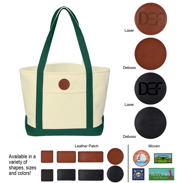 Medium Starboard Cotton Canvas Tote Bag - Medium Starboard Cotton Canvas Tote Bag - Image 10 of 36