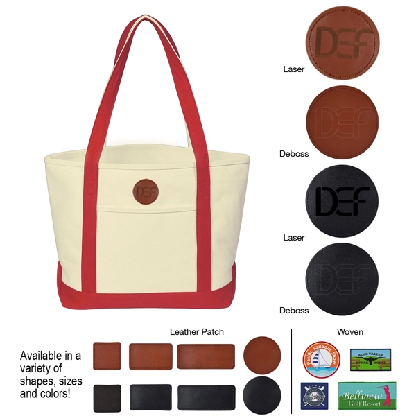 Medium Starboard Cotton Canvas Tote Bag - Medium Starboard Cotton Canvas Tote Bag - Image 33 of 36