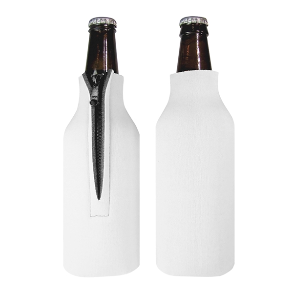 Custom Zippered Bottle Coolie