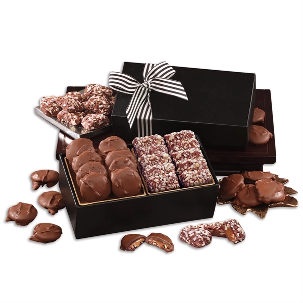 Chocolate Splendor w/ Pecan Clusters & English Butter Toffee - Chocolate Splendor w/ Pecan Clusters & English Butter Toffee - Image 1 of 1