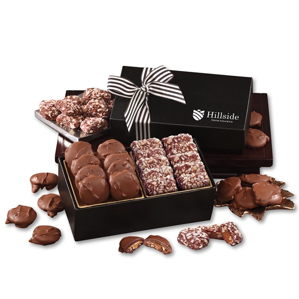 Chocolate Splendor w/ Pecan Clusters & English Butter Toffee - Chocolate Splendor w/ Pecan Clusters & English Butter Toffee - Image 0 of 1