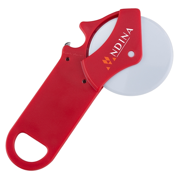 Pizza Cutter Bottle Opener - Pizza Cutter Bottle Opener - Image 3 of 4