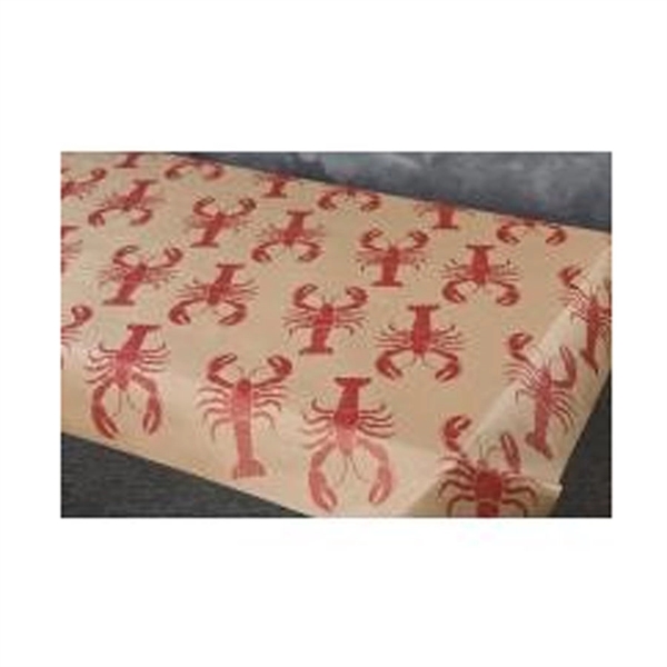 Lobster Design Table Covering - Paper Banquet Roll - Lobster Design Table Covering - Paper Banquet Roll - Image 0 of 0