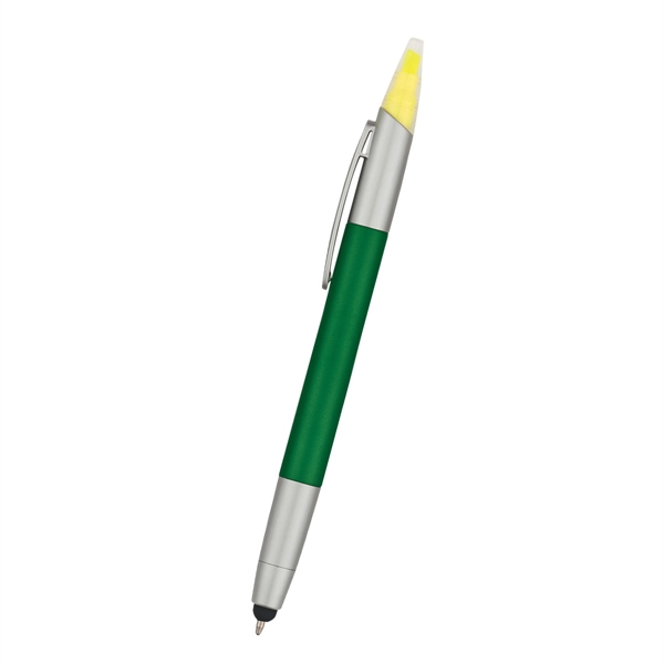 3-In-1 Pen With Highlighter and Stylus - 3-In-1 Pen With Highlighter and Stylus - Image 8 of 13