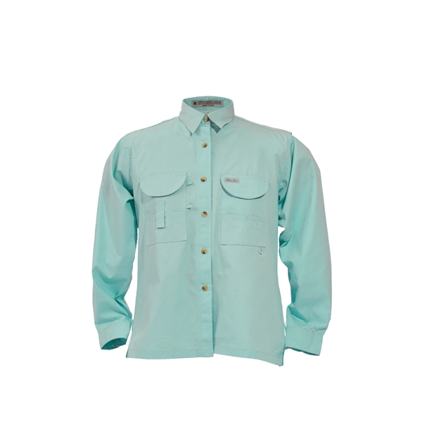 Ladies' Long Sleeve Fishing Shirt - Ladies' Long Sleeve Fishing Shirt - Image 4 of 5