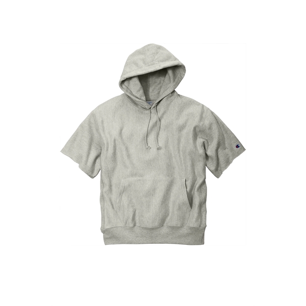 Champion Reverse Weave Short Sleeve Hooded Sweatshirt - Champion Reverse Weave Short Sleeve Hooded Sweatshirt - Image 14 of 15