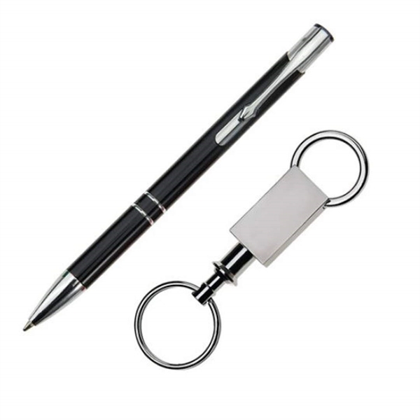 Clicker Pen/Keyring Gift Set - Clicker Pen/Keyring Gift Set - Image 1 of 4