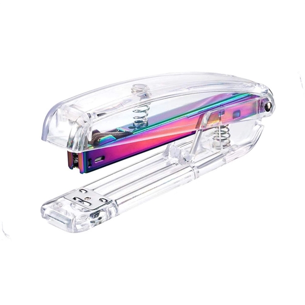 Elegant Clear Multi-color/ Gold Stapler - Elegant Clear Multi-color/ Gold Stapler - Image 0 of 2