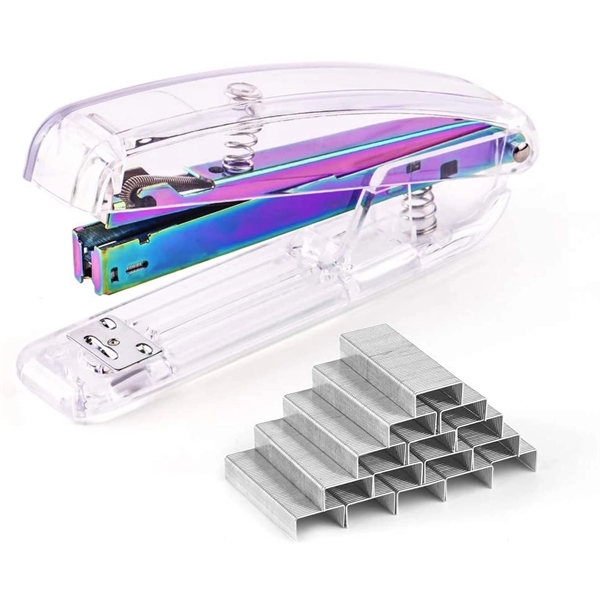 Elegant Clear Multi-color/ Gold Stapler - Elegant Clear Multi-color/ Gold Stapler - Image 2 of 2