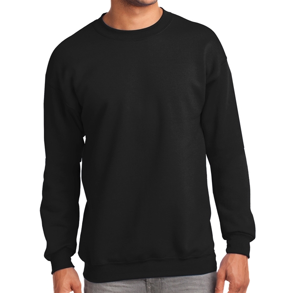 Port & Company® Essential Fleece Crewneck Sweatshirt - Port & Company® Essential Fleece Crewneck Sweatshirt - Image 9 of 17