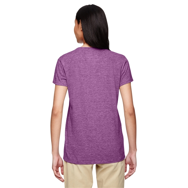 Gildan Ladies' Heavy Cotton™ V-Neck T-Shirt - Gildan Ladies' Heavy Cotton™ V-Neck T-Shirt - Image 47 of 109