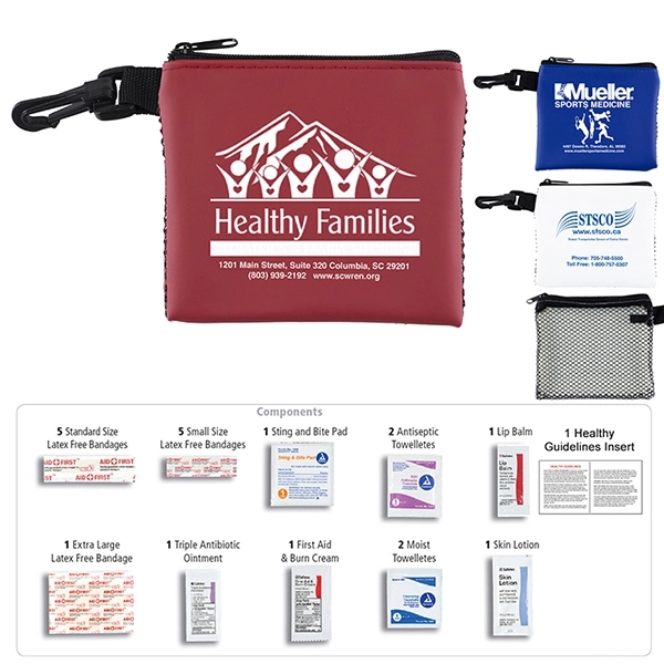 Team Mom 21 Piece First Aid Kit