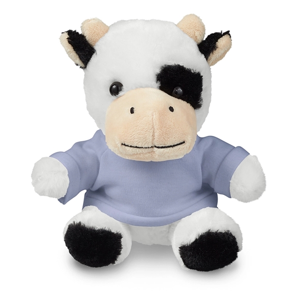 7" Plush Cow with T-Shirt - 7" Plush Cow with T-Shirt - Image 10 of 11