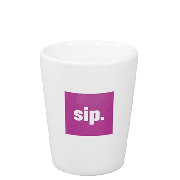 CERAMIC SHOT 1.5OZ WHITE - CERAMIC SHOT 1.5OZ WHITE - Image 0 of 0