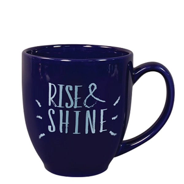 SOLID-COLOR BISTRO CERAMIC MUG 16 OZ. COBALT - SOLID-COLOR BISTRO CERAMIC MUG 16 OZ. COBALT - Image 0 of 1