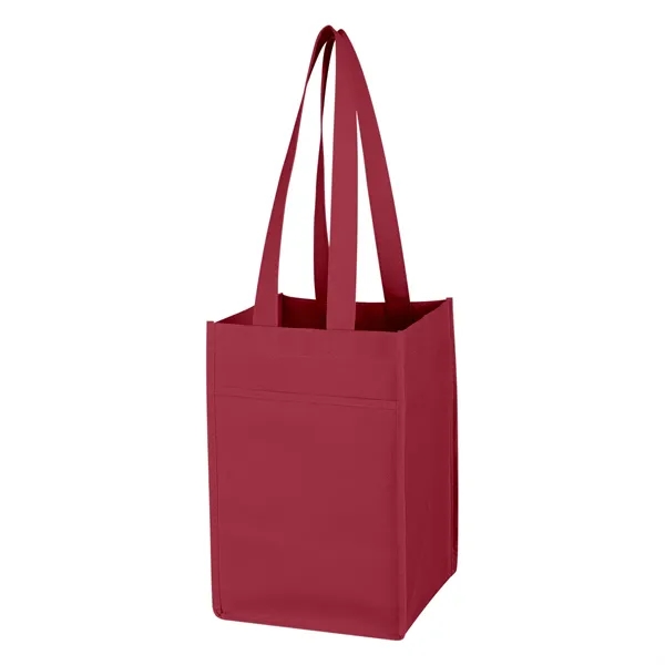 Non-Woven 4 Bottle Wine Tote Bag - Non-Woven 4 Bottle Wine Tote Bag - Image 9 of 13