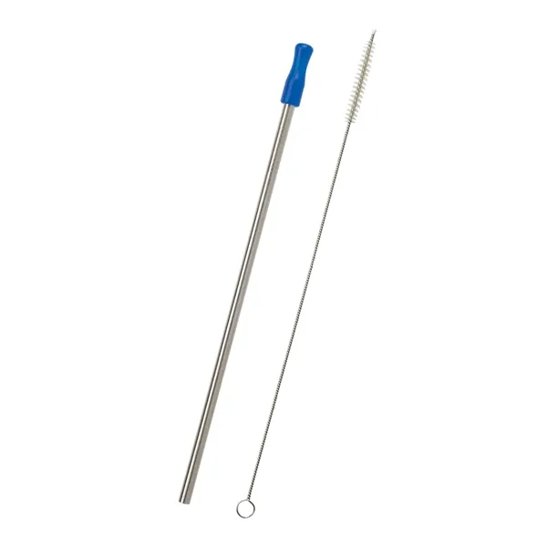 Stainless Steel Straw With Cleaning Brush - Stainless Steel Straw With Cleaning Brush - Image 4 of 10