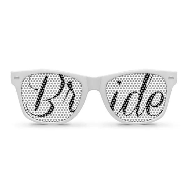 Retro Pinhole (microPERF) Sunglasses - Wedding Collection - Retro Pinhole (microPERF) Sunglasses - Wedding Collection - Image 0 of 4