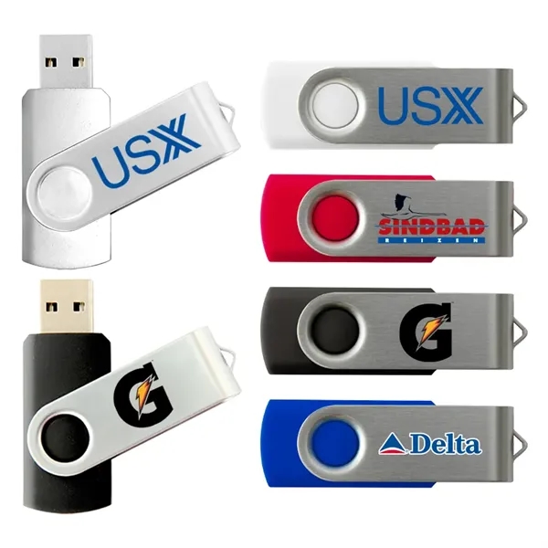 Discovery Swivel USB Flash Drive - Discovery Swivel USB Flash Drive - Image 0 of 1