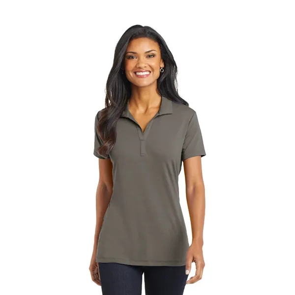Port Authority® Women's Cotton Touch™ Performance Polo - Port Authority® Women's Cotton Touch™ Performance Polo - Image 6 of 7