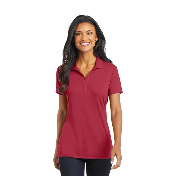 Port Authority® Women's Cotton Touch™ Performance Polo - Port Authority® Women's Cotton Touch™ Performance Polo - Image 4 of 7