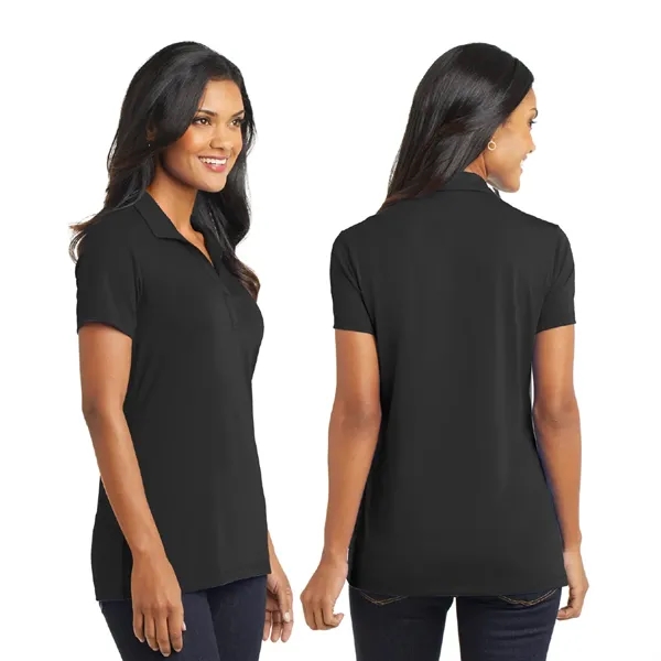 Port Authority® Women's Cotton Touch™ Performance Polo - Port Authority® Women's Cotton Touch™ Performance Polo - Image 2 of 7
