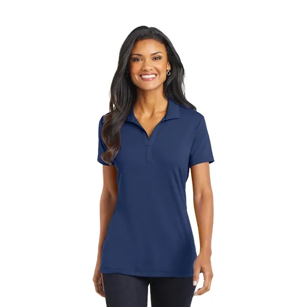 Port Authority® Women's Cotton Touch™ Performance Polo - Port Authority® Women's Cotton Touch™ Performance Polo - Image 3 of 7