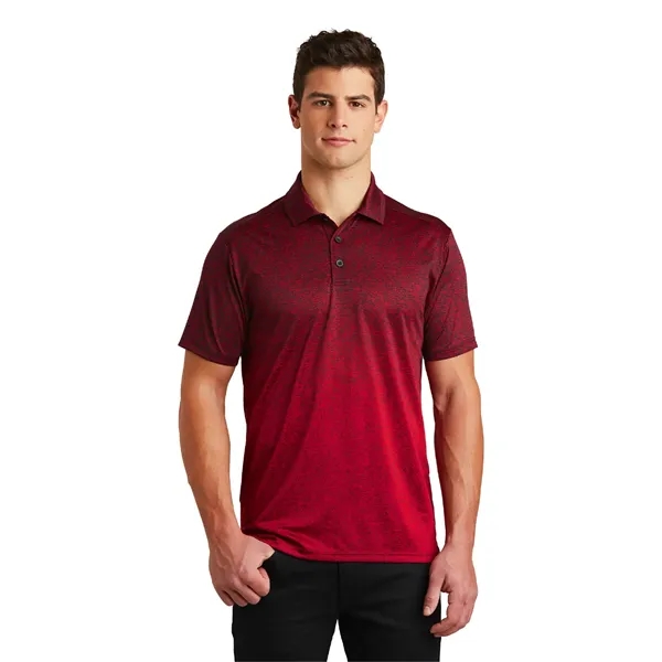 Sport-Tek® Ombre Heather Polo - Sport-Tek® Ombre Heather Polo - Image 3 of 5