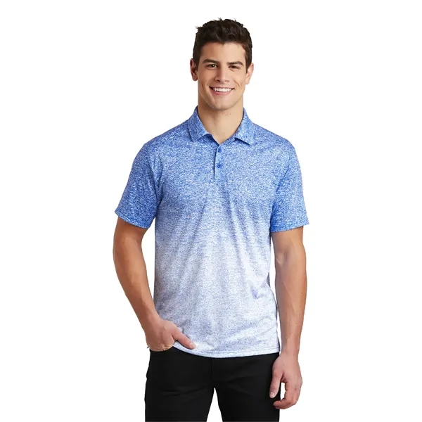 Sport-Tek® Ombre Heather Polo - Sport-Tek® Ombre Heather Polo - Image 2 of 5